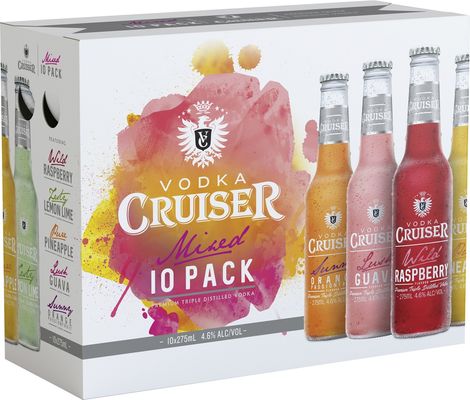Vodka Cruiser Mixed (10 pack)