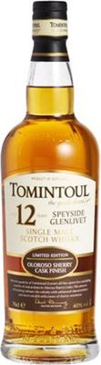 Tomintoul Single Malt Scotch Whisky 12YO