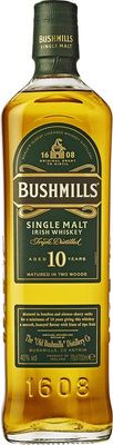 Bushmills Irish Malt Whiskey 10 YO