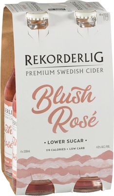Rekorderlig Blush Rose Bottle