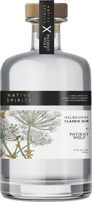 Native Spirits Melbourne Classic Gin by Patient Wolf
