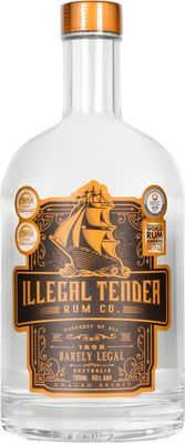 Illegal Tender Rum Co Barely Legal White