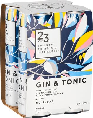 23rd Street Signature Gin & Tonic