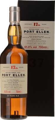 PORT ELLEN Limited Edition 37 Year Old Whisky 51% ABV, Islay
