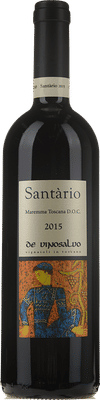 DE VINOSALVO Santario Maremma Shiraz, Toscana DOC Italy