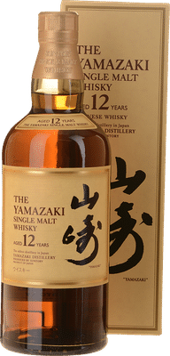 SUNTORY Yamazaki 12 Year Old Single Malt Japanese Whisky 43% ABV, Japan Japan