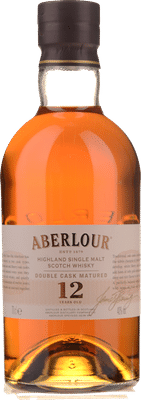 ABERLOUR 12 Year Old Single Malt 40% ABV, The Highlands