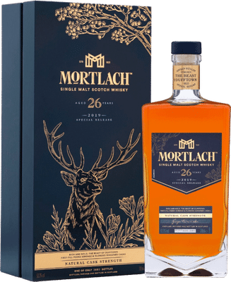 MORTLACH Rare by Nature 26 Year Old Single Malt Scotch Whisky 53.3% ABV, Speyside