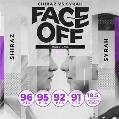 Face Off: Shiraz v Syrah