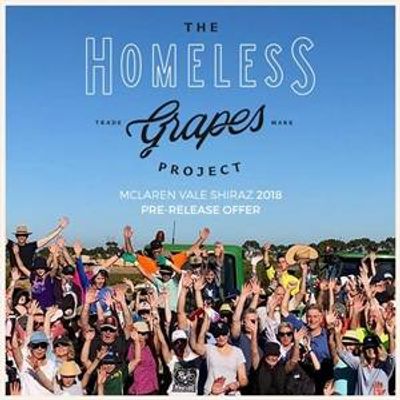 Homeless Grapes Project Shiraz - Pre-release Offer