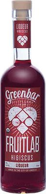 Greenbar Distillery Fruitlab Organic Hibiscus Liqueur