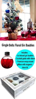 Gingle Bells Floral Gin Baubles
