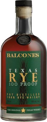 Balcones Distilling Texas Rye 100 Proof