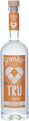 Greenbar Distillery TRU Organic Lemon Vodka
