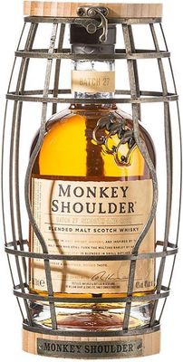 Monkey Shoulder Scotch Whiskey In A Barrel