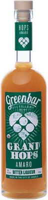 Greenbar Distillery Grand Hops Organic Liqueur