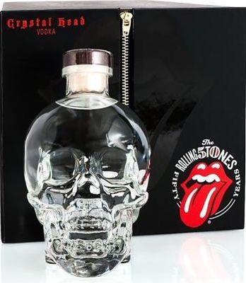 Crystal Head Rolling Stones Vodka