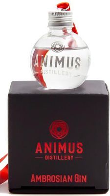 Animus Distillery Ambrosian Gin Glass Bauble