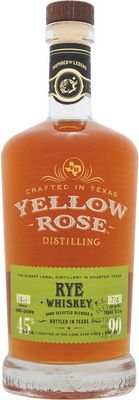 Yellow Rose Distillery Rye Whiskey