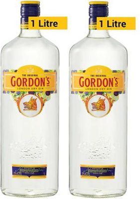 Gordons 2 x Bundle of London Dry Gin