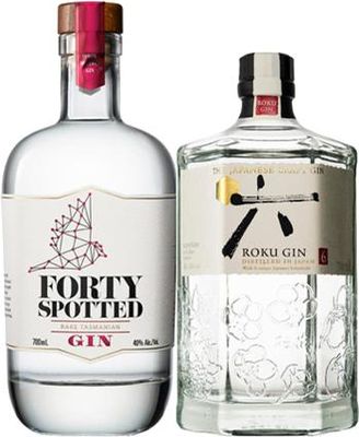 BoozeBud Forty Spotted & ROKU Gin Bundle