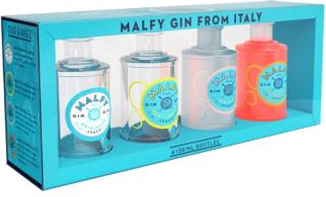 Malfy Gin Tasting Kit 4 x Bottles