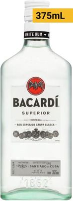 Bacardi Superior White Rum 375mL Bottles