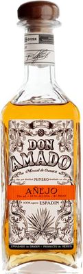 Las Joyas del Agave Don Amado Mezcal Anejo Oaxaca 100% Agave (Clay pot distillation American oak) 40% Rum