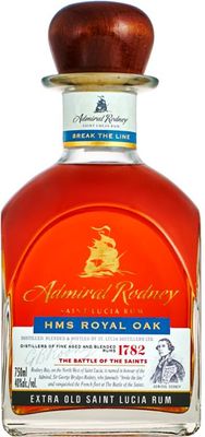 St Lucia Distillers Admiral Rodney ROYAL OAK 40% Rum