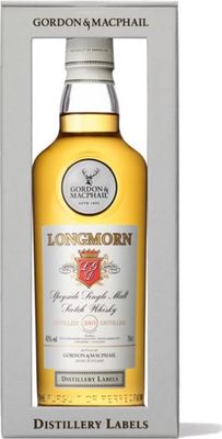 Gordon & MacPhail Distillery Labels Longmorn 43% Whiskey