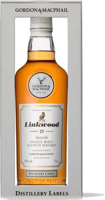 Gordon & MacPhail Distillery Labels Linkwood 25YO 43% Whiskey