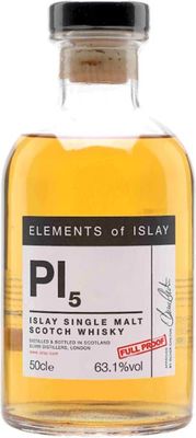 Elements of Islay Pl5 (Port Charlotte) 63.1% Whiskey