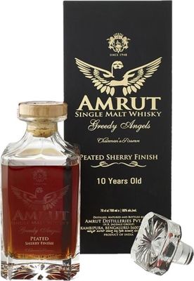 Amrut Greedy Angels 10YO 60% Whiskey