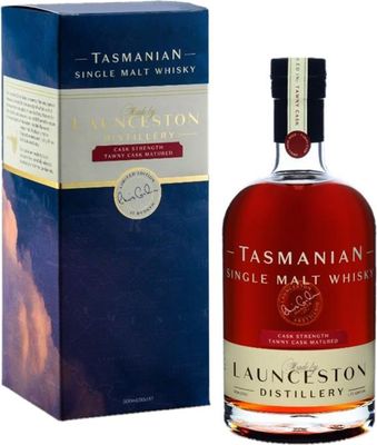 Launceston Distillery Tawny Cask Cask Strength 63% Whiskey
