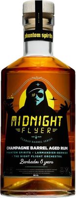 Phantom Spirits x Larmandier-Bernier x The Night Flight Orchestra Midnight flyer Barbados 8yo 44 % Rum