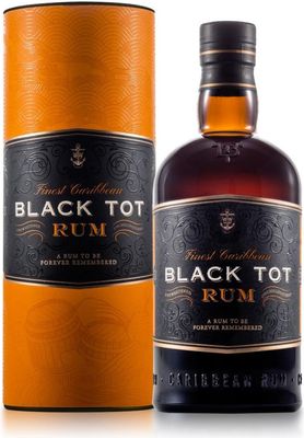 Black Tot Rum Miniature Sample 46.2%| Pack of 6