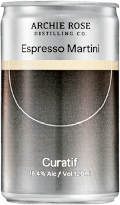 Curatif Archie Rose Espresso Martini Premix Cocktail