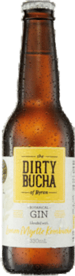 The Dirty Bucha of Byron Gin & Lemon Myrtle Kombucha Alcoholic Kombucha
