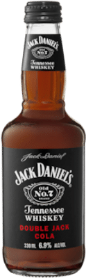 Jack Daniels Double Jack & Cola Bottles Blended Whiskey