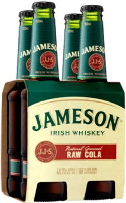 Jameson Irish Whiskey & Raw Cola