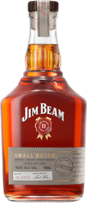 Jim Beam Small Batch Bourbon With Tawny American Whiskey