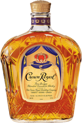 Crown Royal Fine De Luxe Blended Canadian Whisky American Whiskey