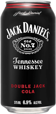 Jack Daniels Double Jack & Cola Cans Tennessee Whiskey 24 x