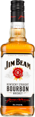 Jim Beam White Label Kentucky Straight Bourbon Whiskey 700m American Whiskey