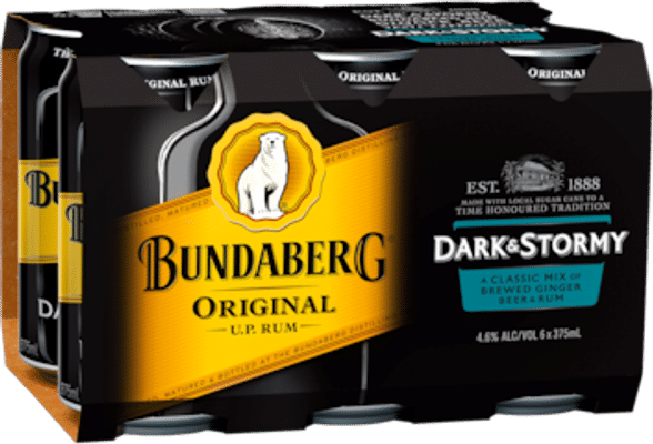 Bundaberg Rum Dark & Stormy
