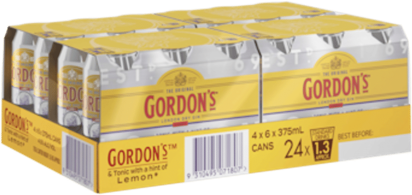 Gordons Gin & Tonic Cans mL