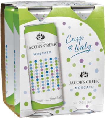 Jacobs Creek Moscato Cans Sweet White