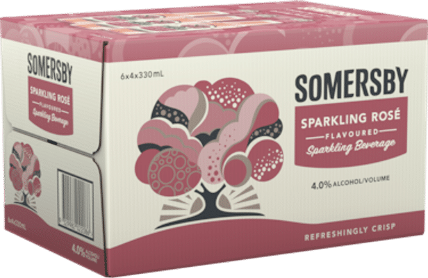 Somersby Sparkling Rose Bottles