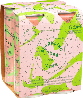 Crafters Union Spritzers Sparkling Rose and Lime