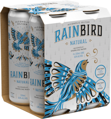 Rainbird Seltzer Natural 6 Percent Vodka